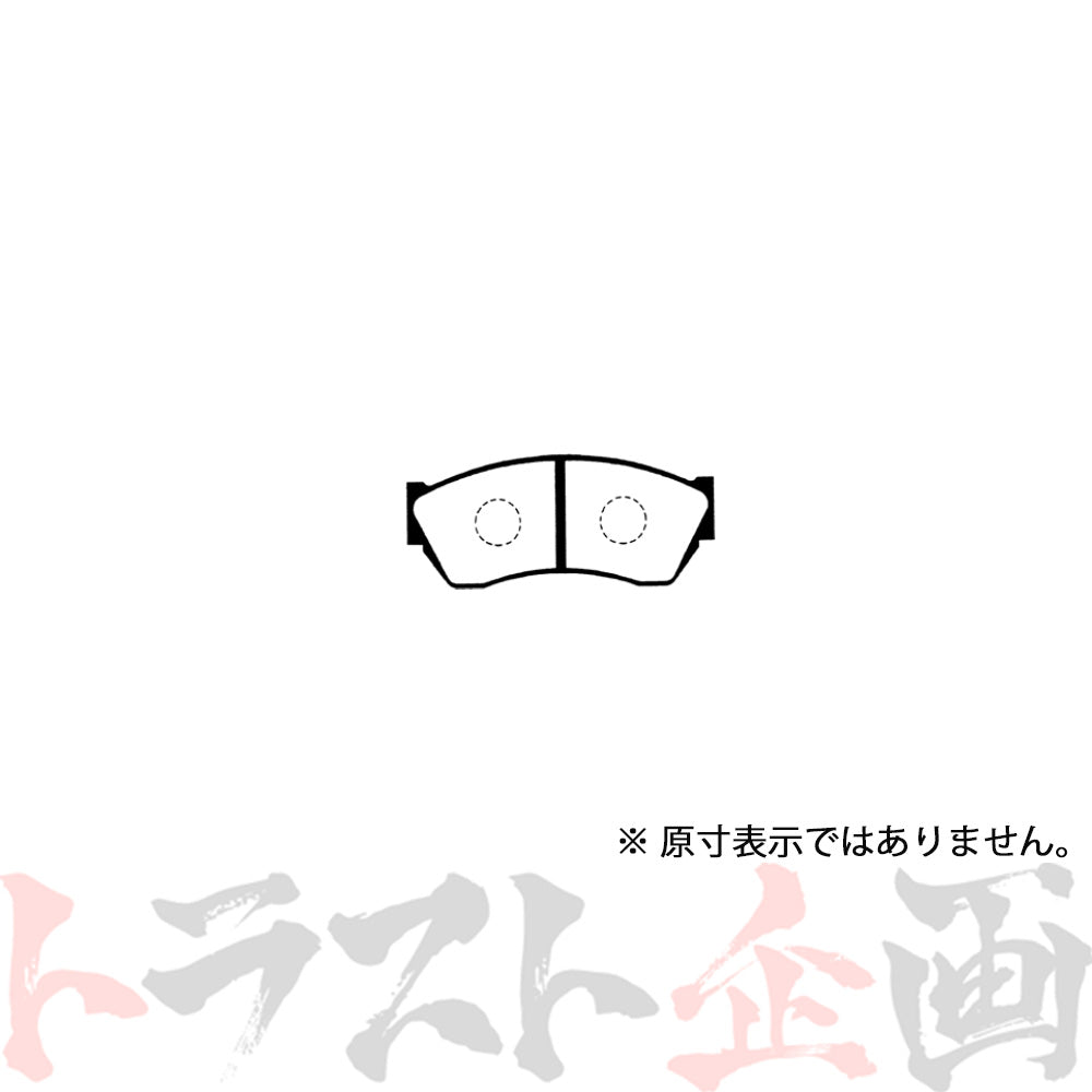 Project μ ブレーキ パッド TYPE HC+ (フロント) F843 カプチーノ カルタスエスティーム #777201235 - トラスト企画