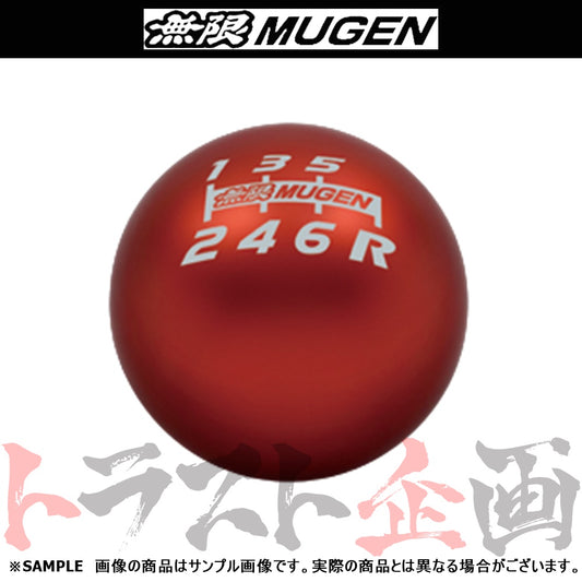 △ 無限 シフトノブ レッド 50パイ ##860111018 - トラスト企画