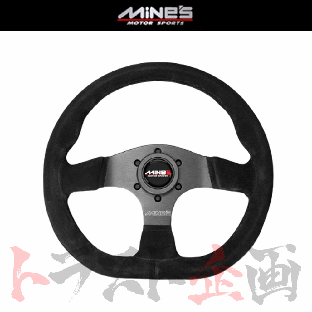 MINE'S D-S バックスキンステアリング D型 汎用 ##875111036