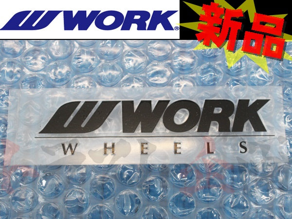 ◆ WORK ワーク ミニ ステッカー ブラック 黒 #979191002 - トラスト企画