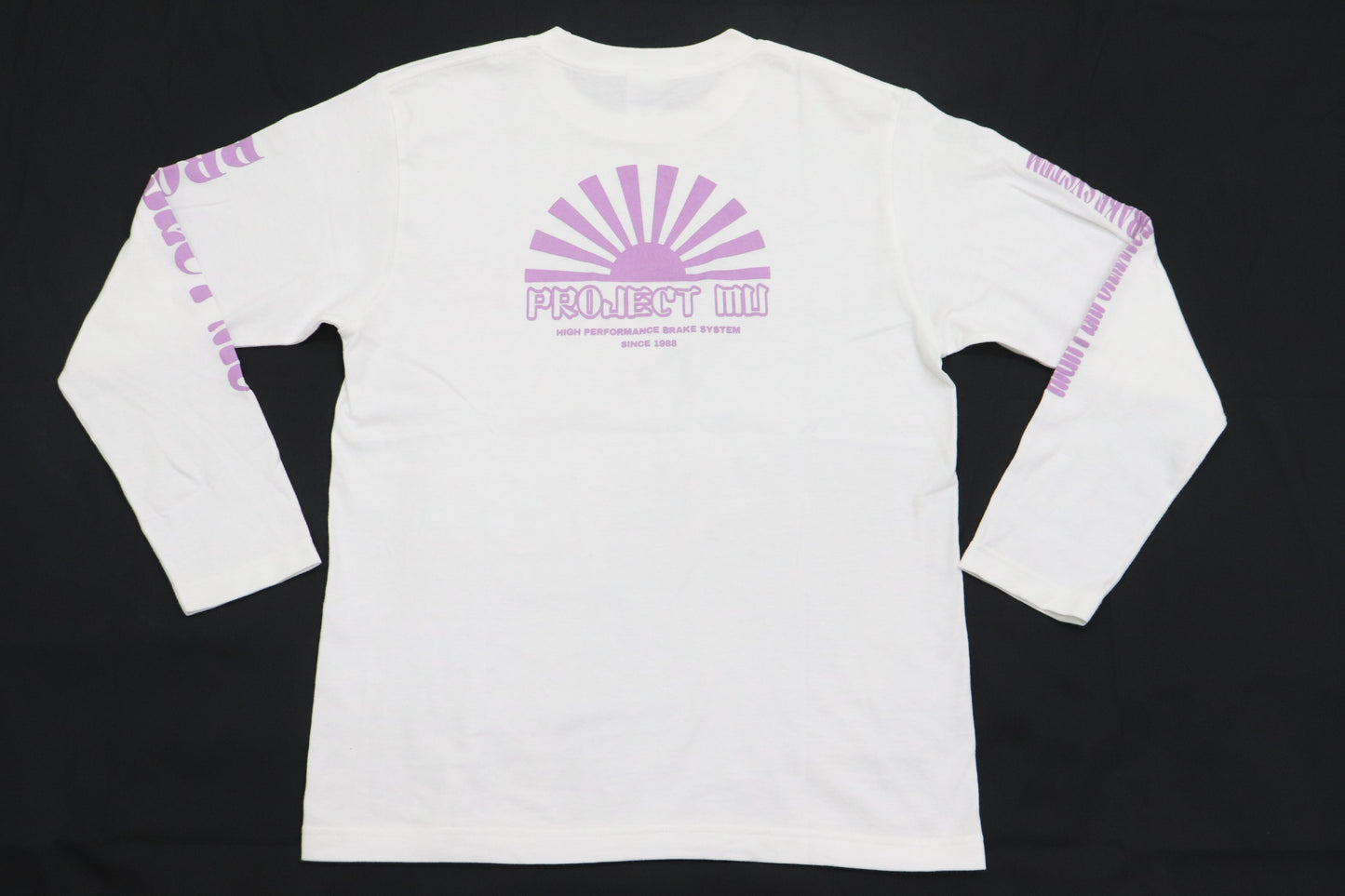 Project μ プロジェクトミュー ロングスリーブ Tシャツ XS~XL サイズ 男女兼用