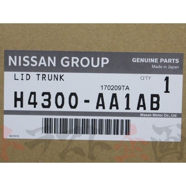 トランク スポイラー有仕様 スカイライン GT-R BNR34 R34 2ドア ##663101295