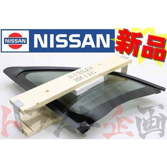 サイドガラス プライバシーガラス仕様 運転席側 スカイライン GT-R BNR34 #663101577