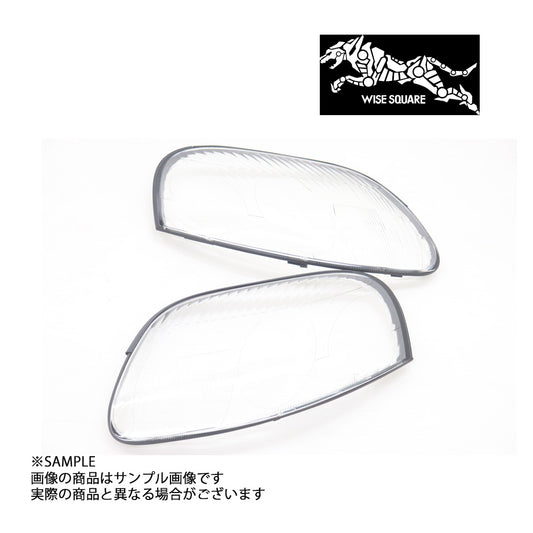 WISE SQUARE ワイズスクウェア WISE SQUARE ワイズスクウェア ヘッドライトリペアレンズキット スープラ JZA80 前期 ハロゲンライト用 ##107241005 - トラスト企画