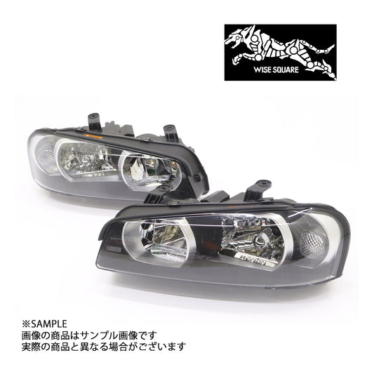 WISE SQUARE ワイズスクウェア WISE SQUARE ワイズスクウェア ヘッドライト ユニット 左右セット スカイライン GT-R R34/BNR34 後期 #107241011 - トラスト企画