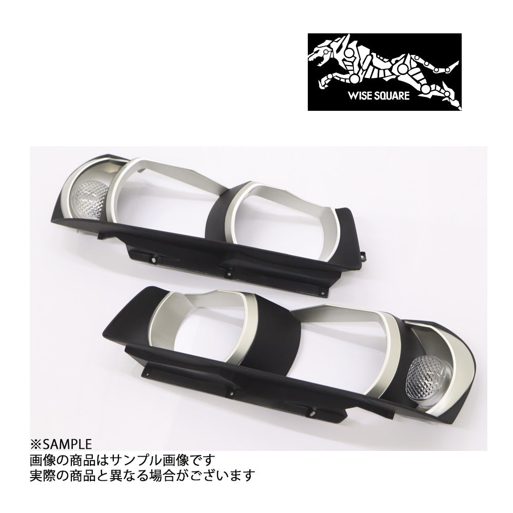 WISE SQUARE ワイズスクウェア WISE SQUARE ワイズスクウェア ヘッドライトインナーカバー 左右セット スカイライン GT-R R34/BNR34 前期 #107241020 - トラスト企画