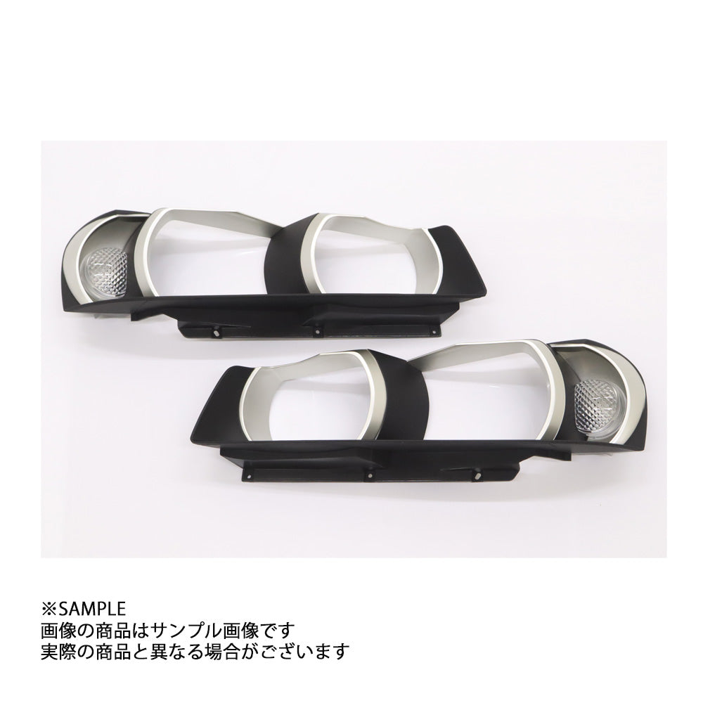 WISE SQUARE ワイズスクウェア WISE SQUARE ワイズスクウェア ヘッドライトインナーカバー 左右セット スカイライン GT-R R34/BNR34 前期 #107241020 - トラスト企画