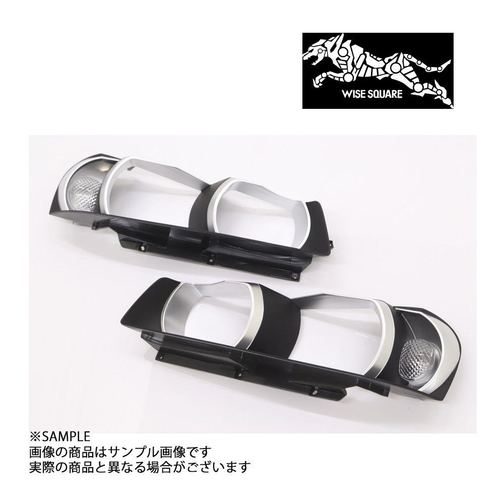WISE SQUARE ワイズスクウェア WISE SQUARE ワイズスクウェア ヘッドライトインナーカバー 左右セット スカイライン GT-R R34/BNR34 後期 #107241021 - トラスト企画