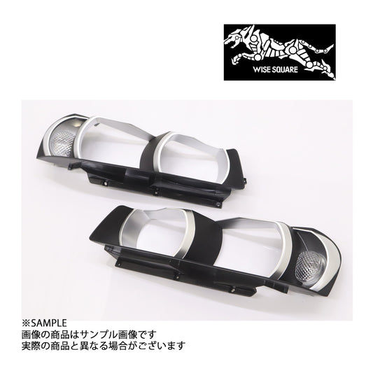 WISE SQUARE ワイズスクウェア WISE SQUARE ワイズスクウェア ヘッドライトインナーカバー 左右セット スカイライン GT-R R34/BNR34 後期 #107241021 - トラスト企画