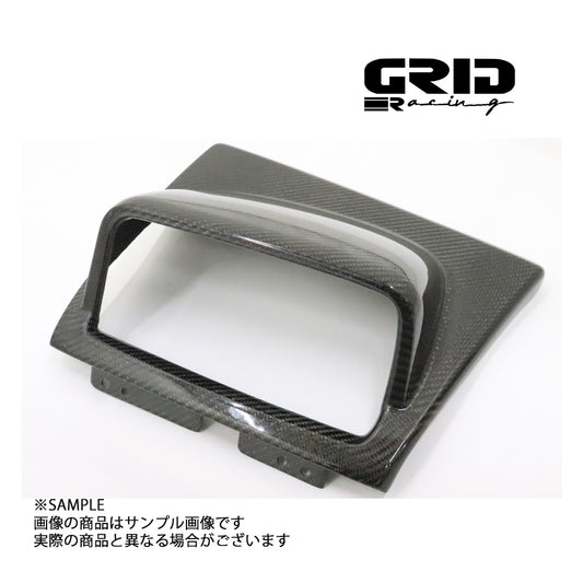 GRID RACING カーボンMFDカバー（純正形状） スカイライン GT-R BNR34 #337111004 - トラスト企画