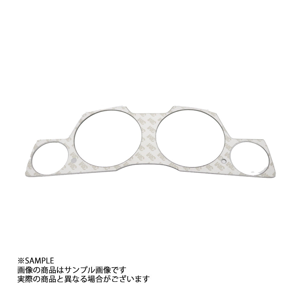 GRID RACING メーターパネルカバー（左トリップ型） マットブラック