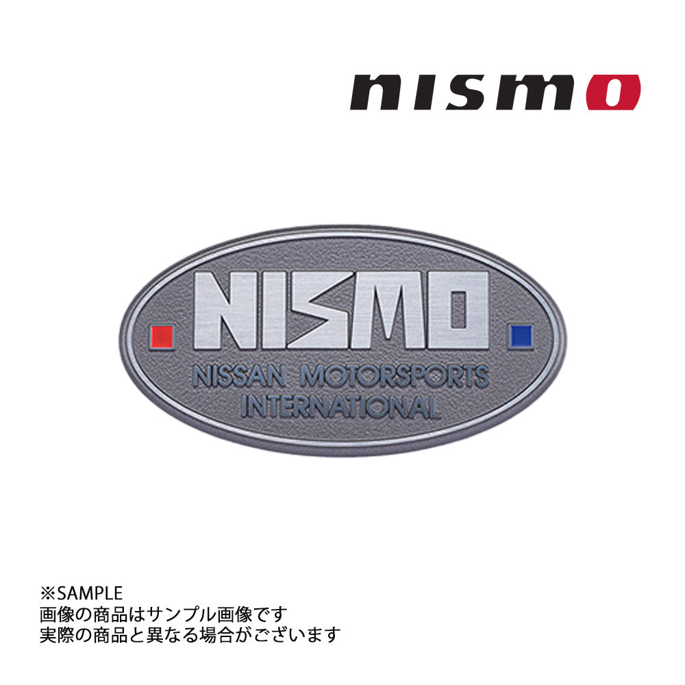 ◆ NISMO ニスモ 40th 記念 初代 NISMO ロゴ 復刻 エンブレム (だ円形) 99993-RN540-40 #660232006