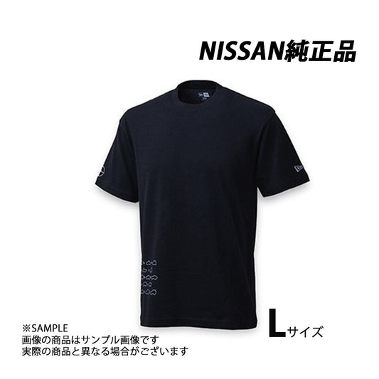 △ 日産 純正 NISSAN × NEW ERA シルエット Tシャツ L ##663191981 - トラスト企画