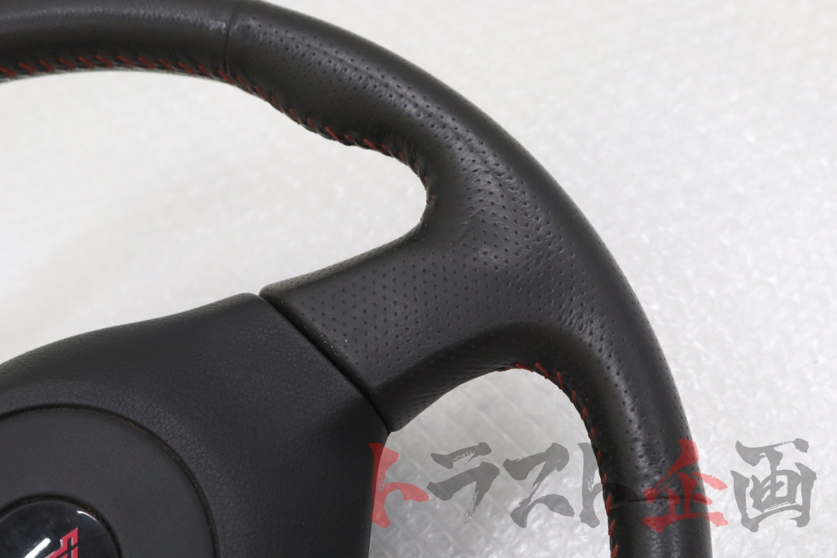 【中古】 純正 STI ステアリング インプレッサ F型 WRX GDB トラスト企画 U 80394212