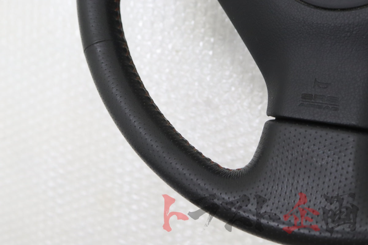 【中古】 純正 STI ステアリング インプレッサ F型 WRX STI GDB トラスト企画 U 1100968212