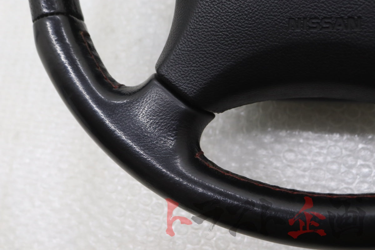 【中古】 純正オプション モモ ステアリング スカイライン GT-R V-spec BCNR33 前期 トラスト企画 U 1100235212