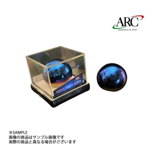 ARC シフトノブ 丸型 (φ45) 鏡面発色 M12 x 1.25 (段付き) 19002-AA032 ##140111053 - トラスト企画
