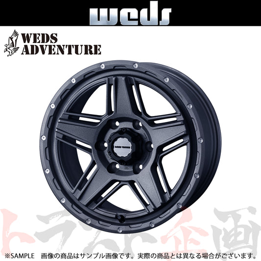 WEDS ウェッズ ADVENTURE MUD VANCE 07  17x8.0 20 6H/139.7  フリントグレー ホイール アドベンチャー 1本 40550 ##179132498 - トラスト企画