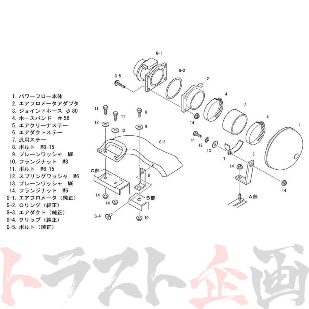 HKS エアクリ スーパー パワーフロー シルビア S14/CS14/S15 ##213121225