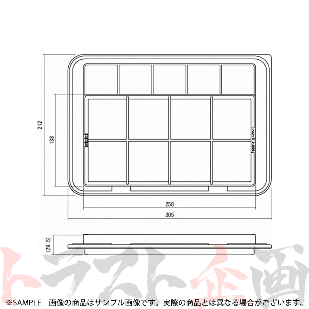 HKS スーパーエアフィルター ##213182431 - トラスト企画