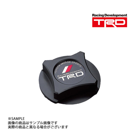 002 TRD オイルフィラーキャップ 樹脂製 ブラック ネジ式 トヨタ ##563121029 - トラスト企画