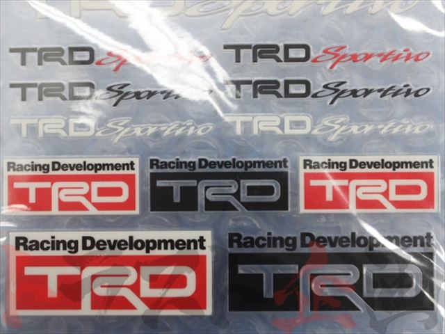 trd 販売 ミニステッカー