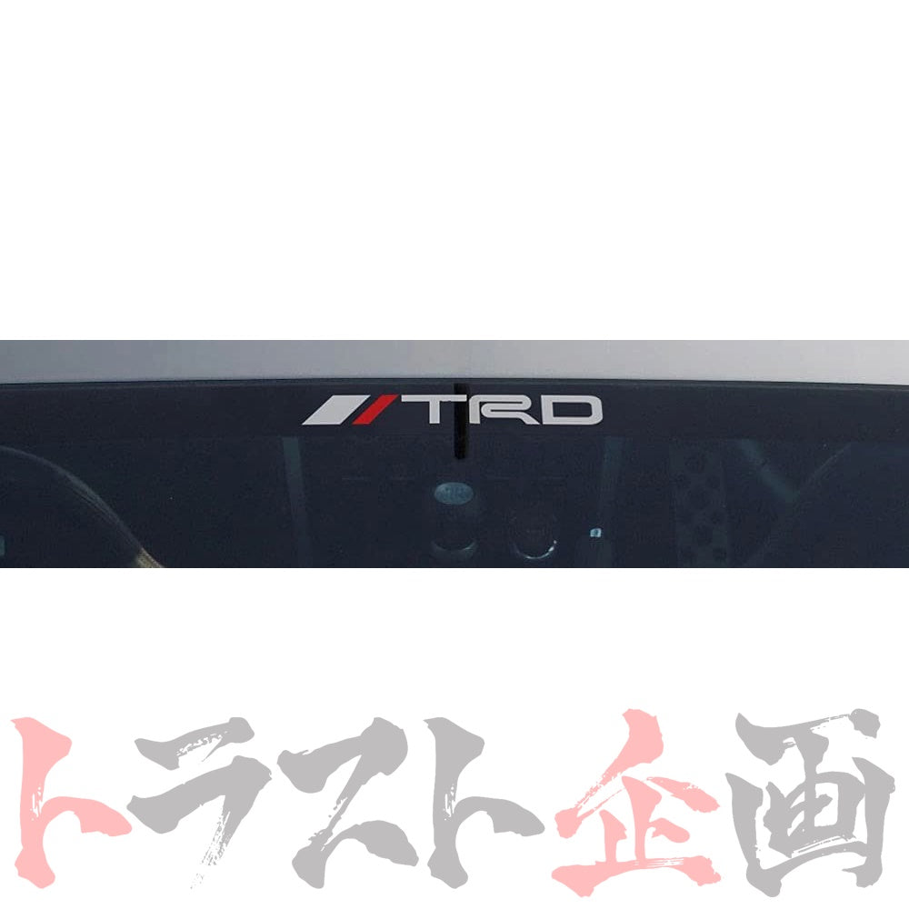 TRD ロゴデカール（2枚入） MS010-00045 TRD 外装 車 自動車 - パーツ