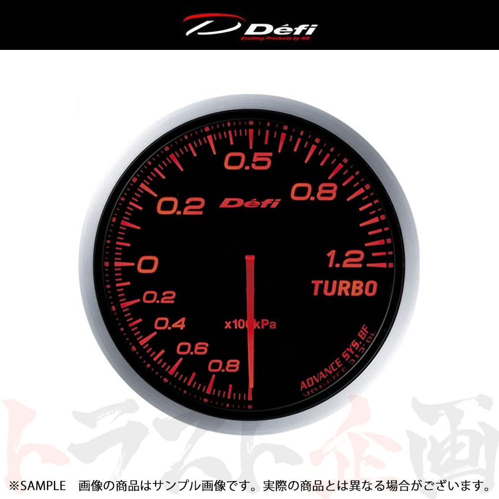 Defi デフィ Defi-Link ADVANCE アドバンス BF 60φ ターボ計  Max 120kPaモデル アンバーレッド  DF10002 ##591161064 - トラスト企画