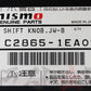 NISMO △ シフトノブ ジュラコン製 ブラック 10mm&12mm 日産 5MT/6MT車用 #660111033 - トラスト企画