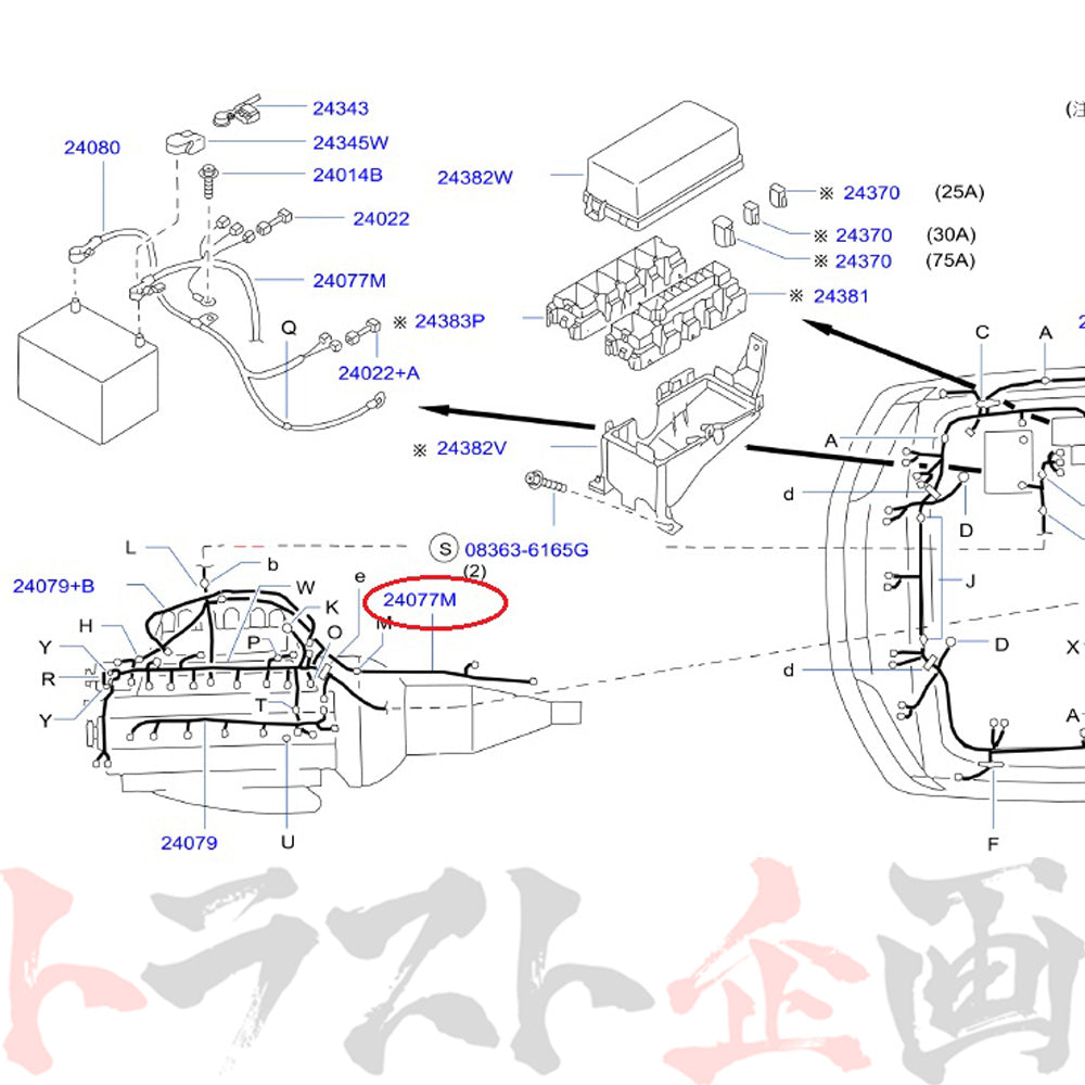 NISMO ヘリテージ エンジン ハーネス 寒冷地仕様  スカイライン GT-R R32/BNR32 ##660122005 - トラスト企画