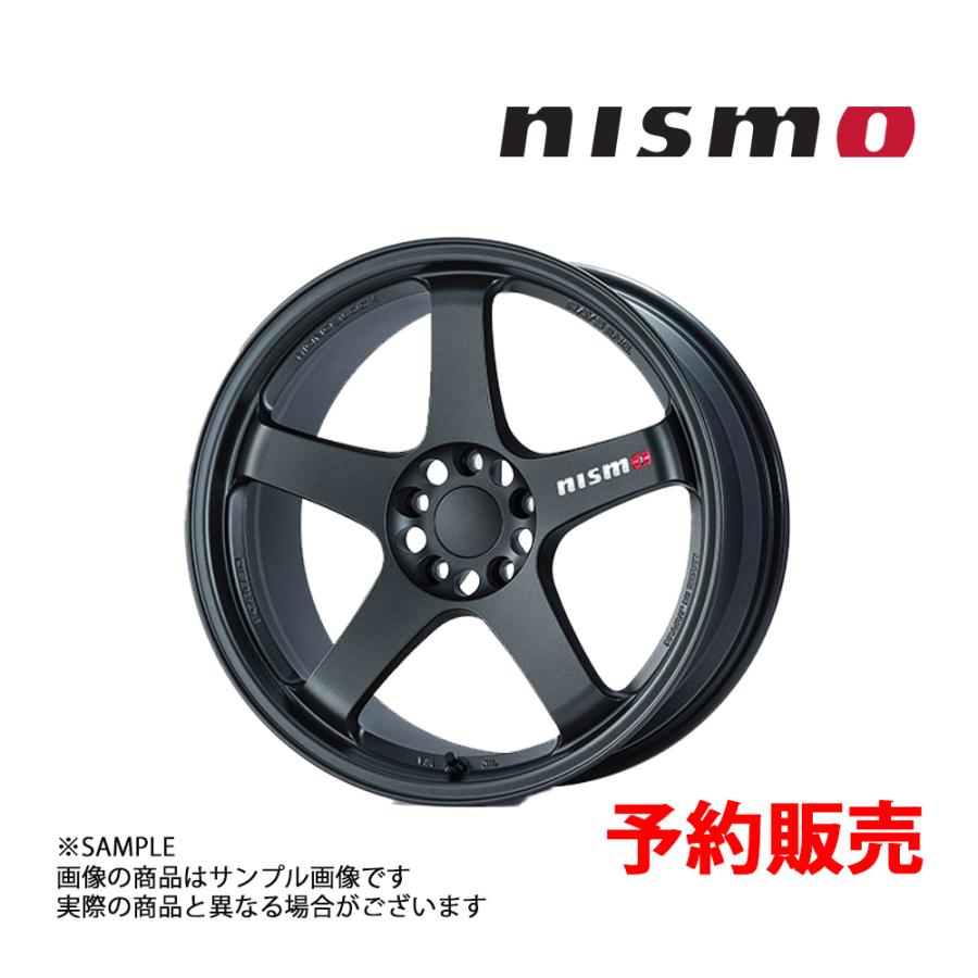 ★ NISMO ニスモ LM GT4 マシニングロゴver 18x9.0 22 5H/114.3 ブラック 1台分セット【予約販売】 4030S-RS110-BK(4) ##660132072S1 - トラスト企画