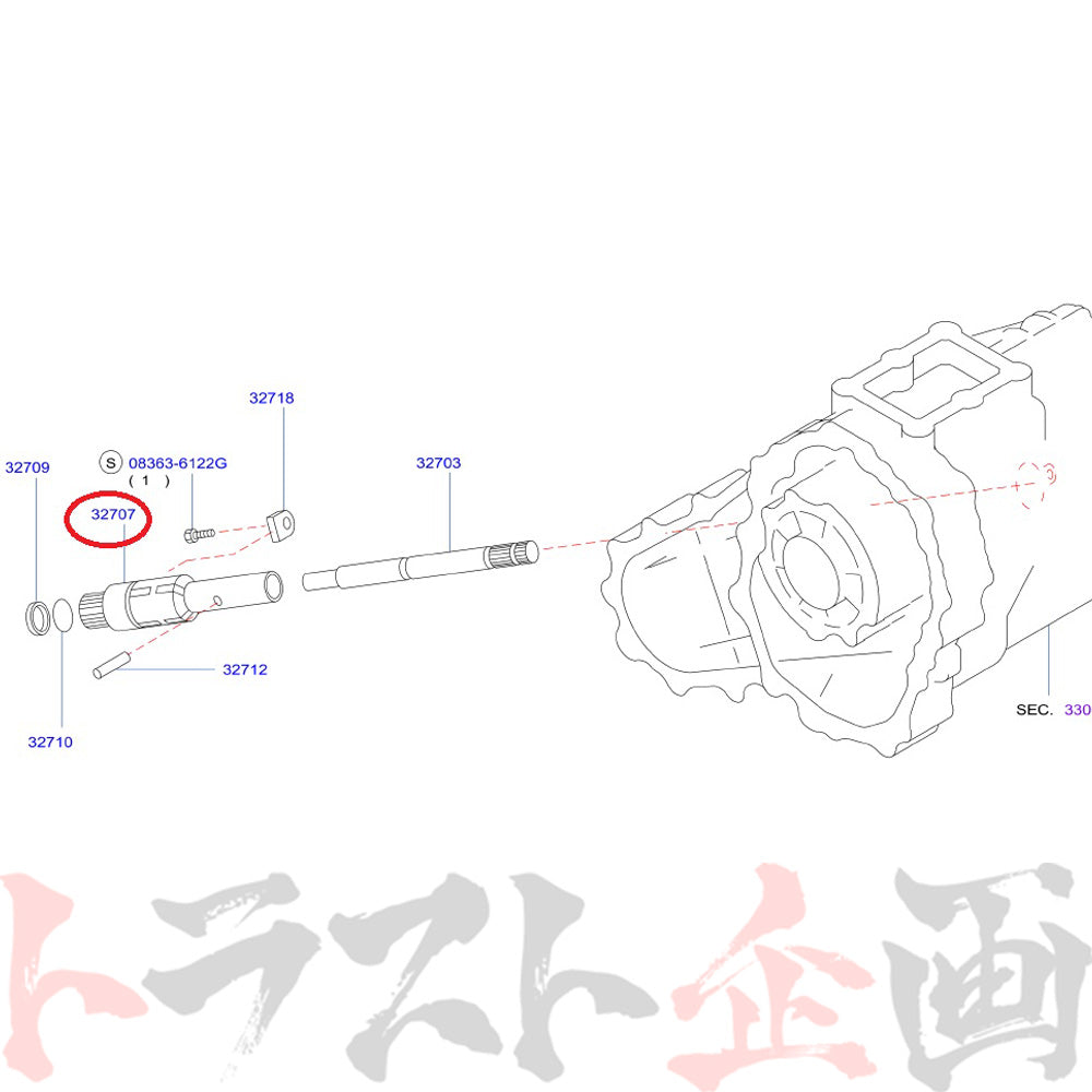 △ NISMO ヘリテージ スピード メーター スリーブ センサー ドリブン