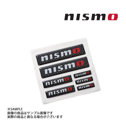 ◆ NISMO ニスモ マルチガーニッシュ カーボン ステッカー KWAA0-50P10 #660192454 - トラスト企画