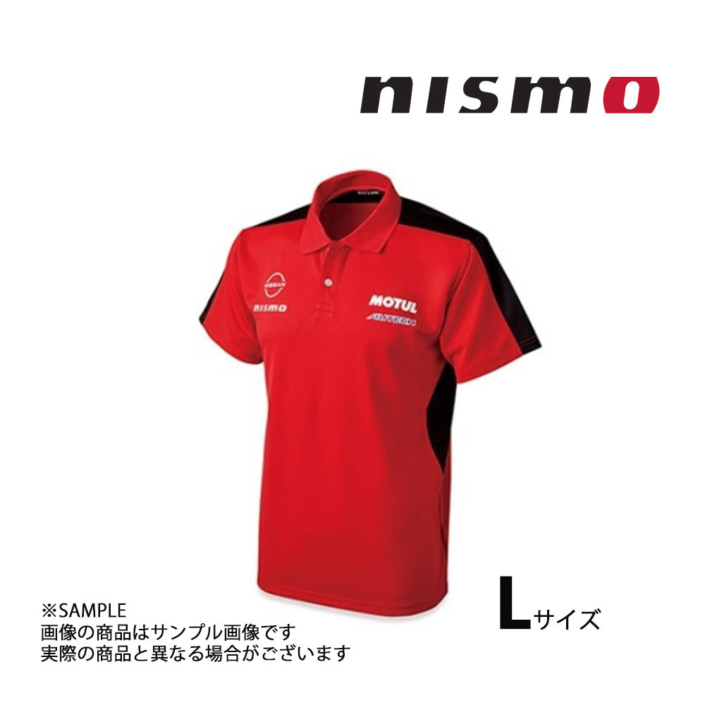 △ NISMO ニスモ #23 COMFIT ポロシャツ レッド 赤 L 数量限定    KWA01-60RR3 ##660192517 - トラスト企画