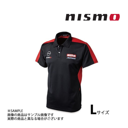 △ NISMO ニスモ #23 COMFIT ポロシャツ ブラック 黒 L 数量限定    KWA01-60RK3 ##660192522 - トラスト企画