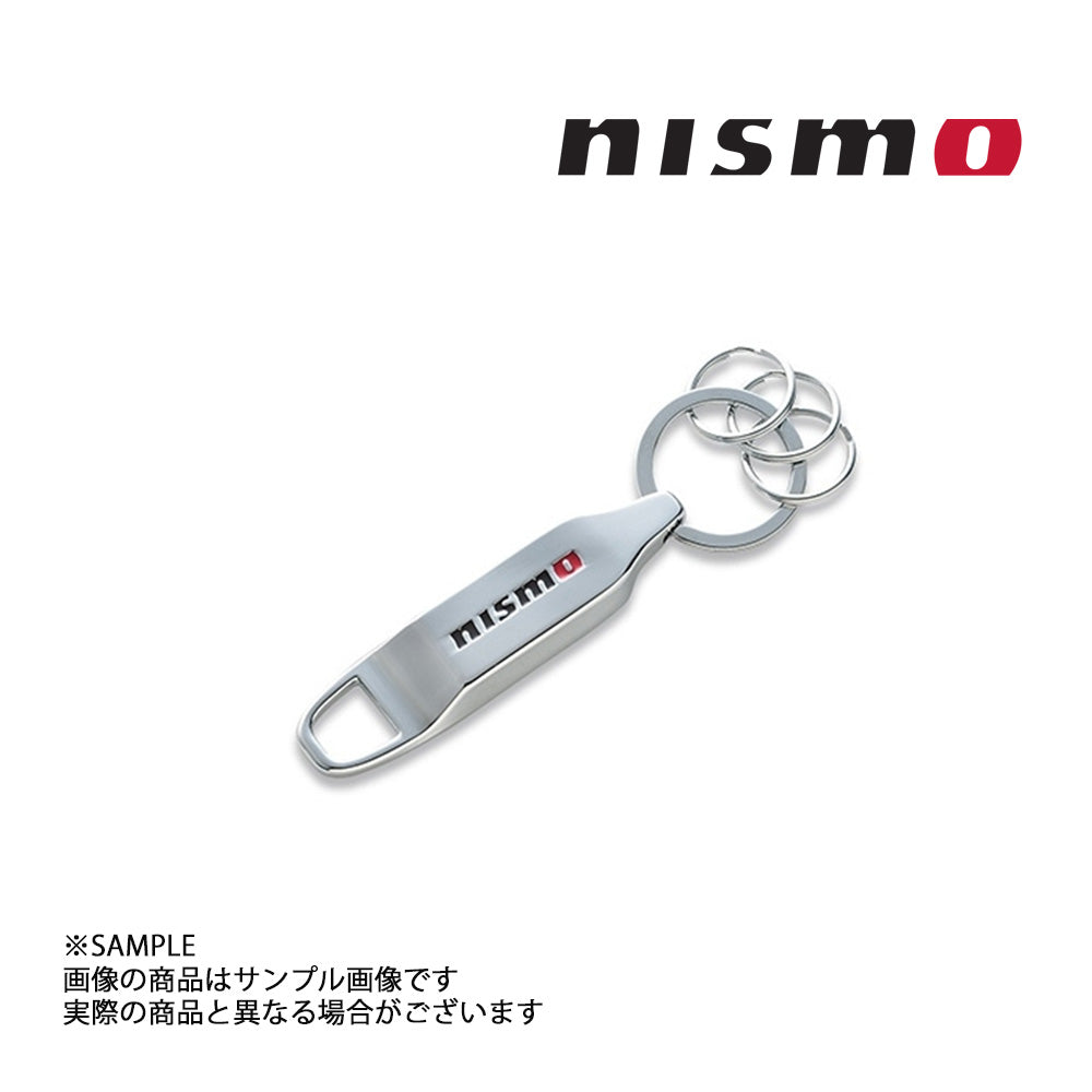 ◆ NISMO ニスモ ガレージ メタル フック キーホルダー シルバー 数量限定 ##660192572 - トラスト企画