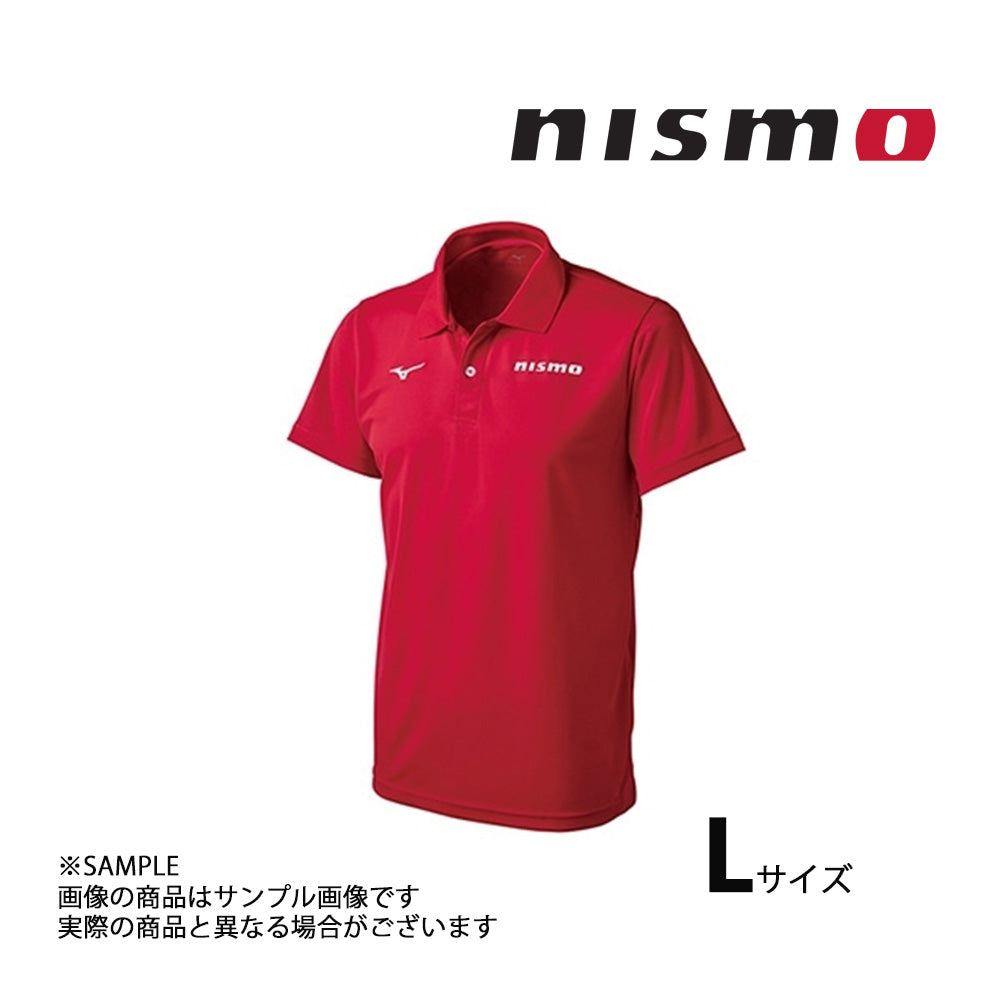 △ NISMO ニスモ PREMIUM ポロシャツ レッド 赤 L 数量限定 ##660192590 - トラスト企画