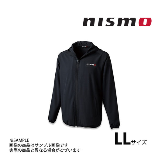 NISMO ニスモ ポケッタブル フーディ ジャケット ブラック 黒 LL 数量限定 ##660192606 - トラスト企画