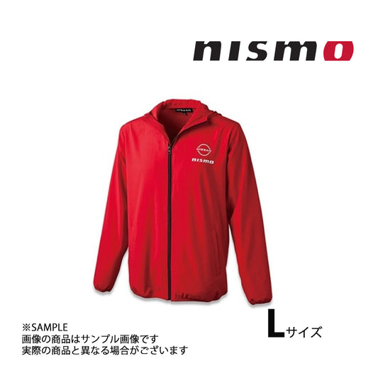 NISMO ニスモ ポケッタブル フーディ ジャケット レッド 赤 L 数量限定 ##660192610 - トラスト企画