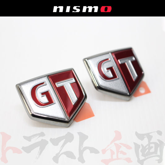 ◆ ★ NISMO ニスモ ヘリテージ サイド GTエンブレム 左右セット スカイライン GT-R BNR34 RB26DETT #660232002S1 - トラスト企画