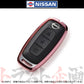 ◆ 日産 インテリジェントキーケース（シリコンカバータイプ）ピンクゴールド KWA10-00PP0 ##663191773 - トラスト企画