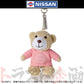 日産 NISSAN ベアマスコット ピンク KWA80-00PP0 ##663191786 - トラスト企画