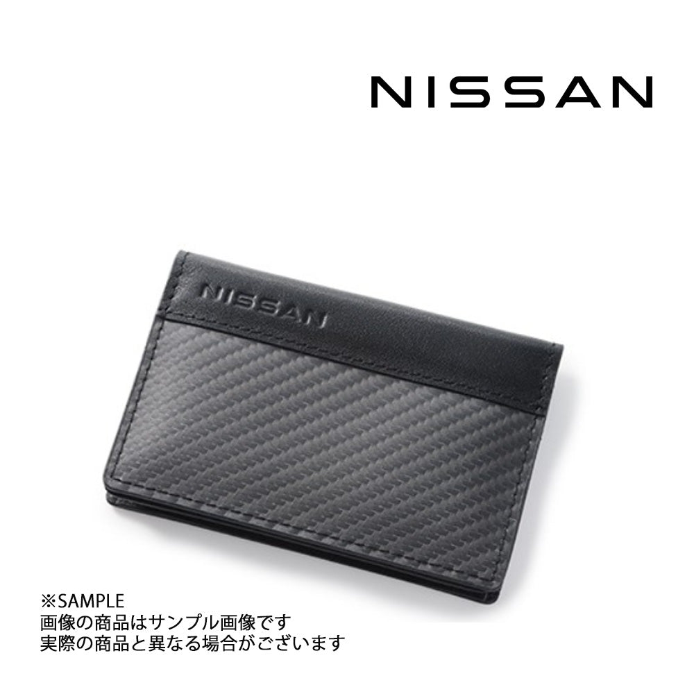 ◆ 日産 純正 NISSAN リアルカーボン カードケース KWA13-00P90 ##663191817 - トラスト企画