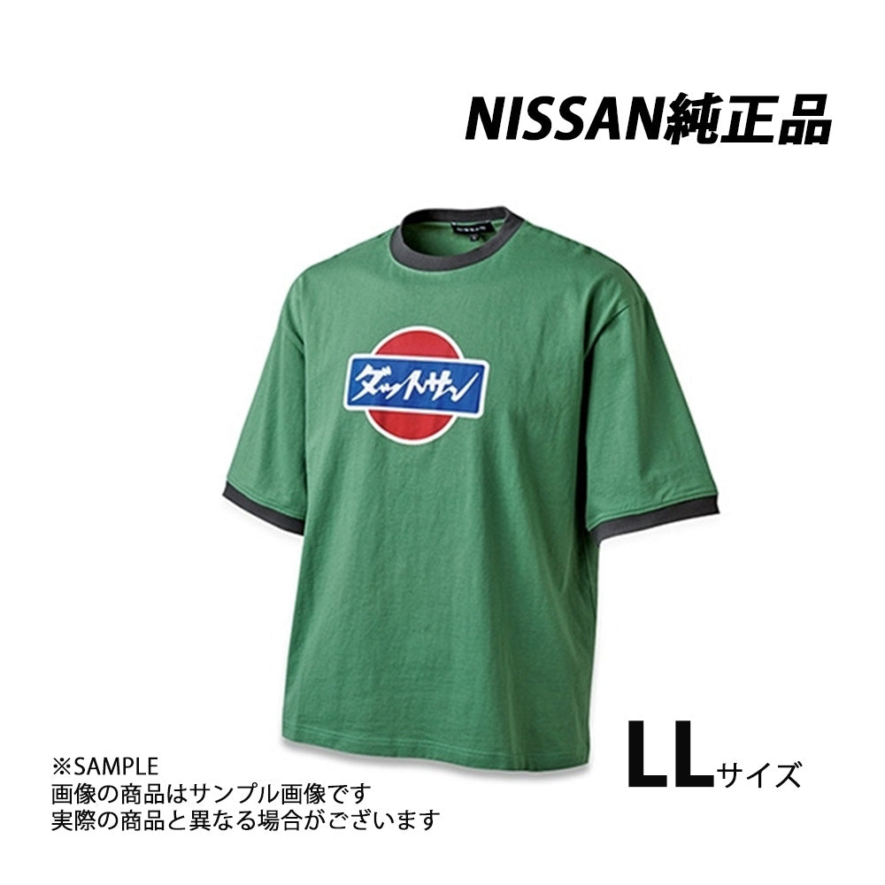 △ 日産 純正 ビッグシルエット Tシャツ ダットサン グリーン 緑 LL ##663191873 - トラスト企画