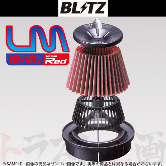 BLITZ エアクリ サスパワーコアタイプLM ランサーエボリューション10 CZ4A ##765121356 - トラスト企画