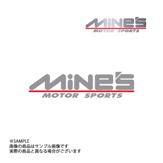 ◆ MINE'S マインズ ステッカー Ｆタイプ（逆文字）シルバー   ##875191006 - トラスト企画