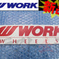 ◆ WORK ワーク ステッカー 250mm レッド 赤 #979191036 - トラスト企画