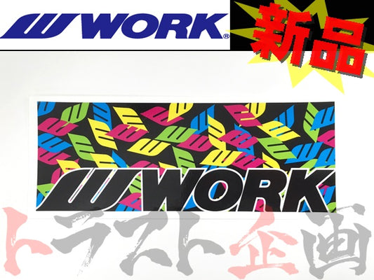 ◆ WORK ワーク カラフル ステッカー C #979191073 - トラスト企画