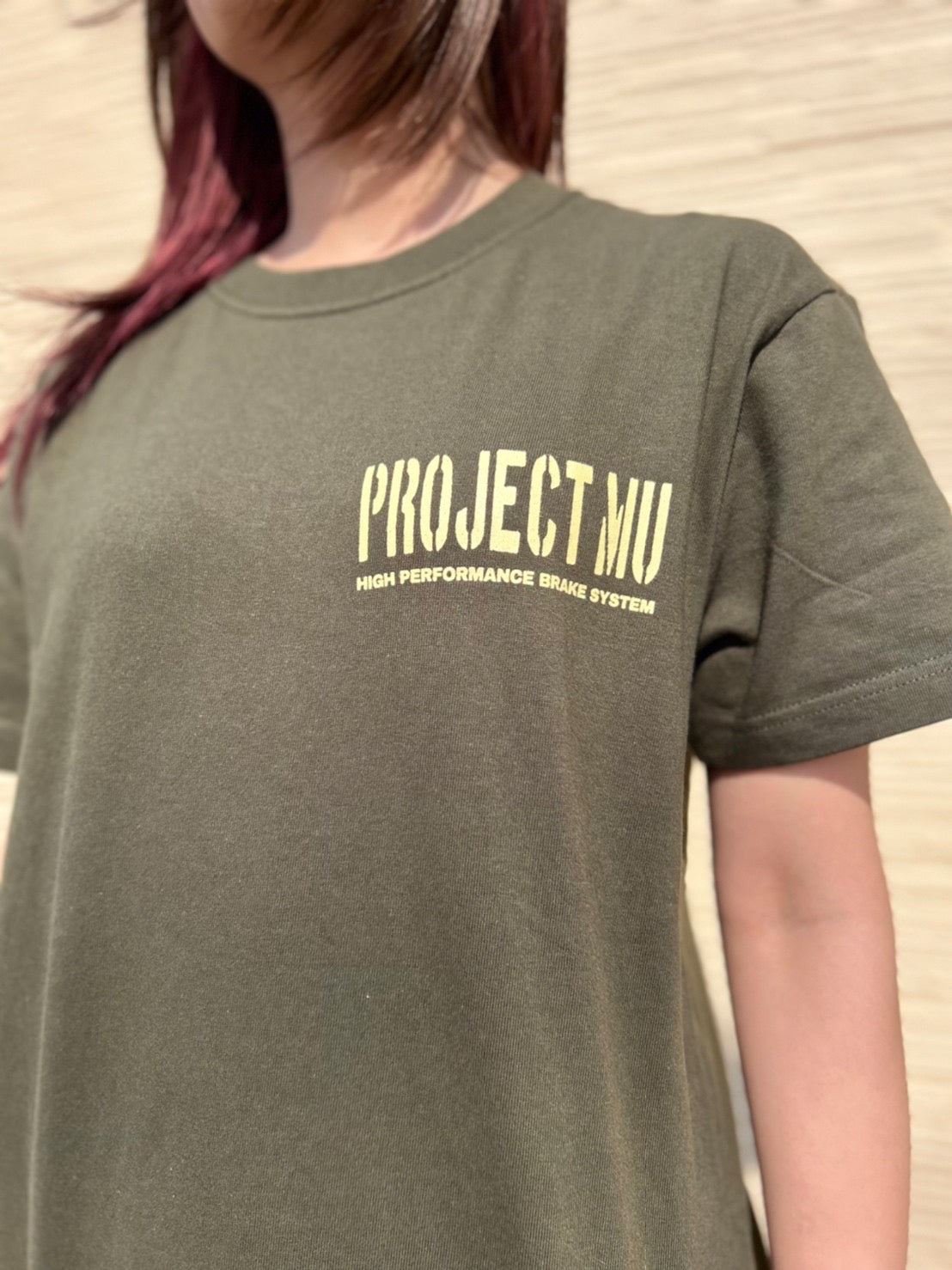 Project μ プロジェクトミュー ヘヴィコットン ミリタリー Tシャツ XS
