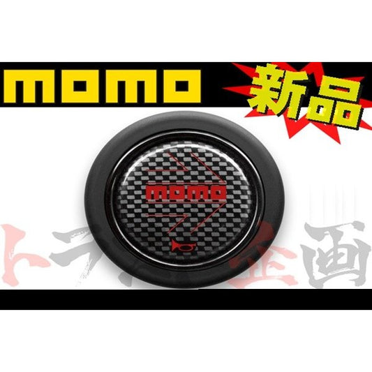 ◆ MOMO ホーンボタン CARBON RED #872111007